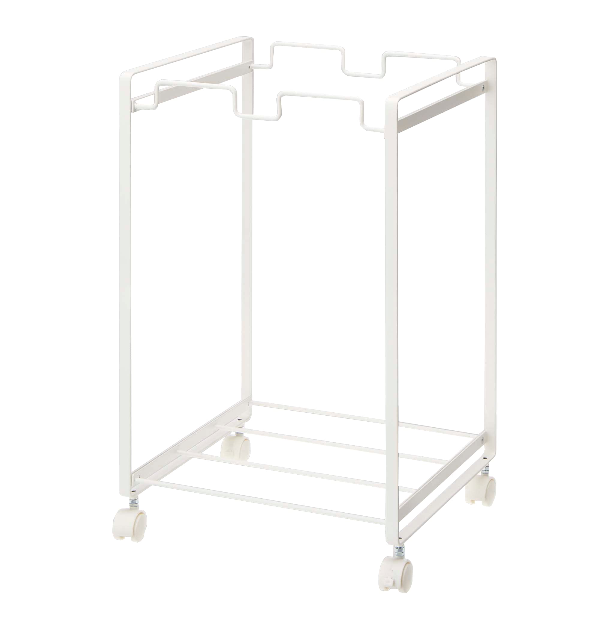 Amazon｜山崎実業 tower タワー 分別ダストワゴン 2分別 ホワイト