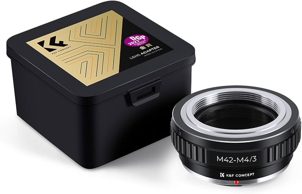 Amazon | K&F CONCEPT マウントアダプター M42-M4/3 M42マウントレンズ