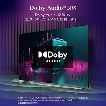 Amazon.co.jp: チューナーレス テレビ 50型 4k対応 Googleテレビ 50