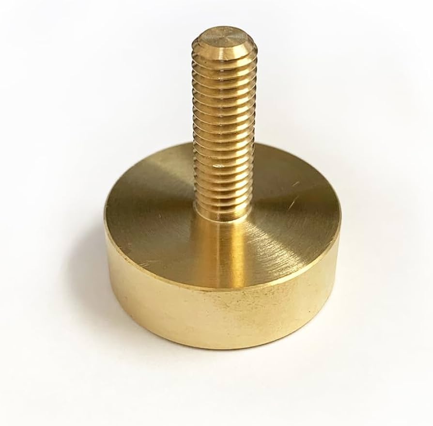 Amazon.co.jp: マメてりあ 真鍮 アジャスター ブラス製 アイアンレッグ