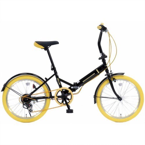 Amazon | オフロードコレクション 20インチ折畳自転車カラータイヤ