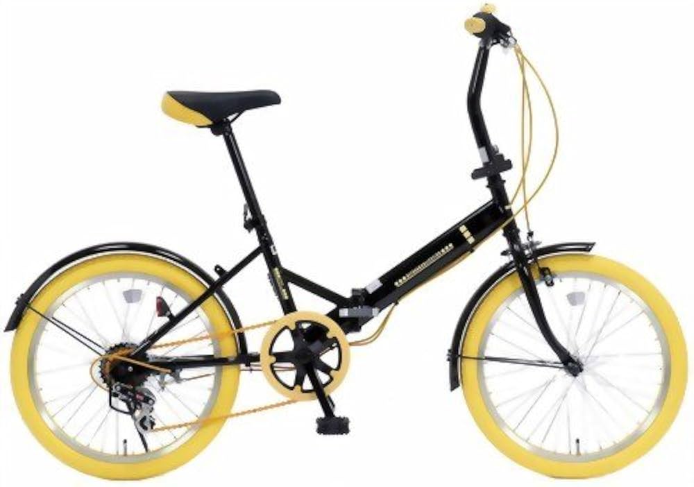 Amazon | オフロードコレクション 20インチ折畳自転車カラータイヤ