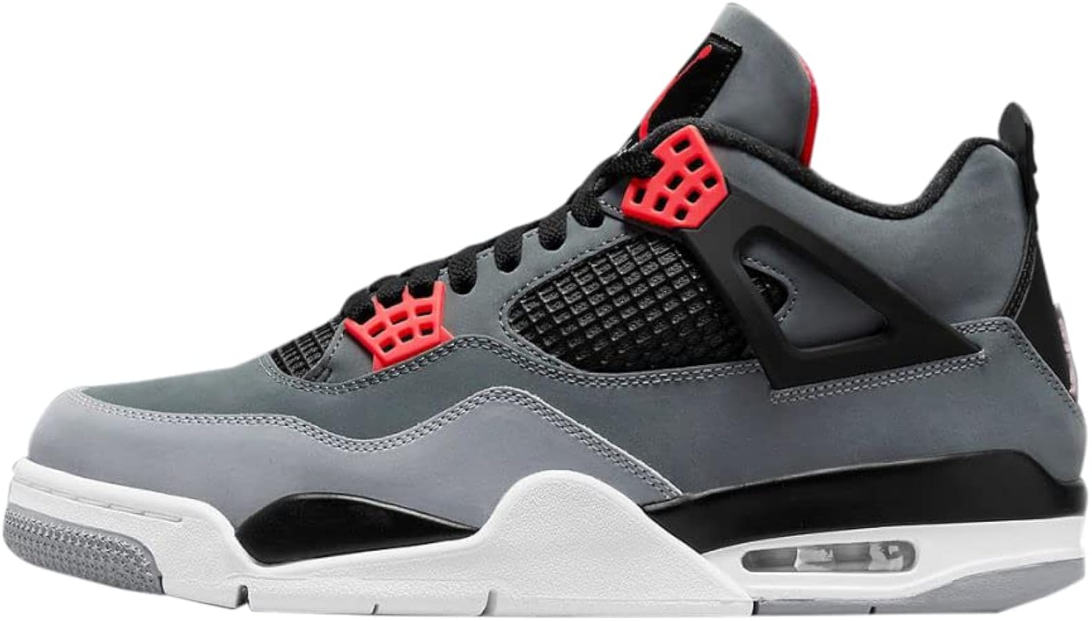 Men's Jordan 4 Retro Infrared Dark Grey/Infrared 23-Black (DH6927