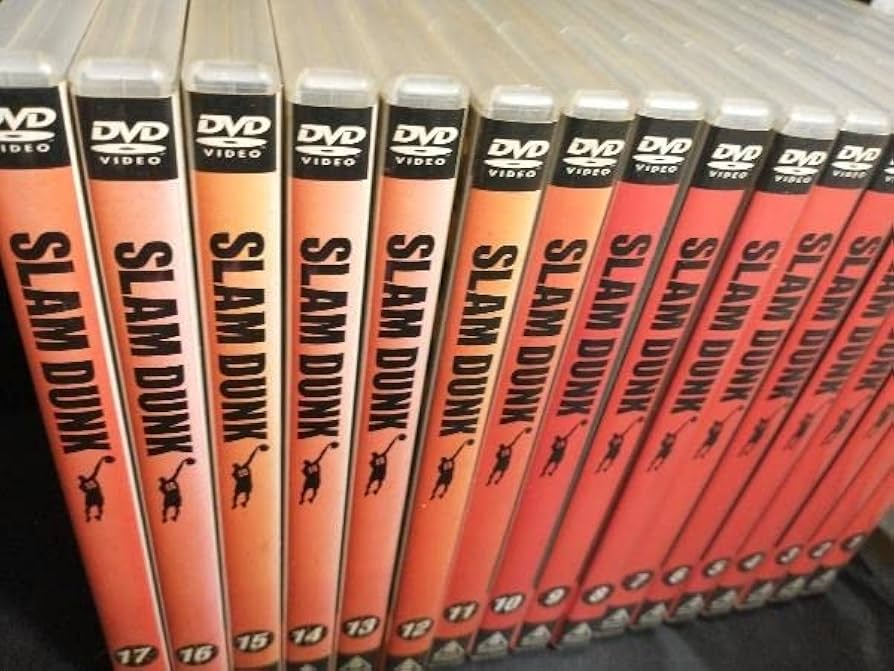Amazon.co.jp: DVD 背表紙ヤケ[全17巻セット]SLAM DUNK 1~17 : おもちゃ