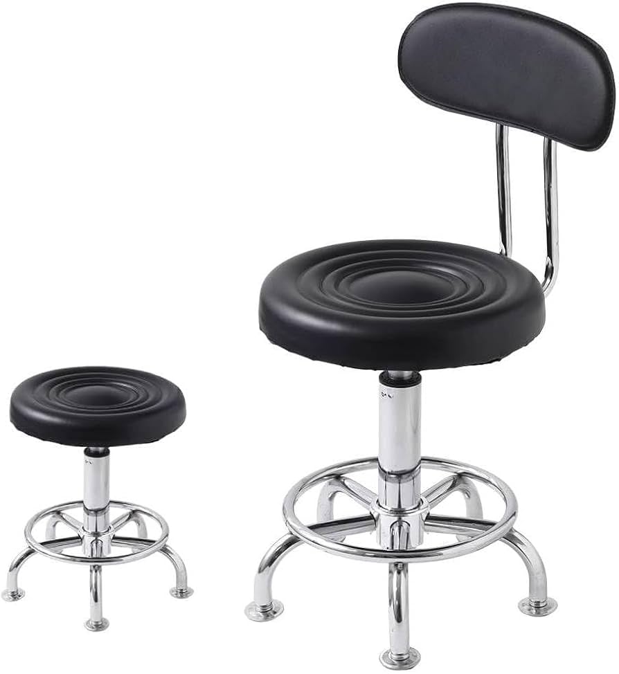 Amazon｜カウンターチェア 【 耐荷重150kg レバー式 ガス圧昇降 360度