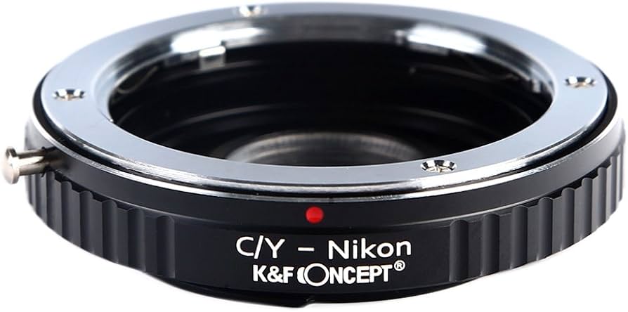 Amazon | K&F Concept レンズマウントアダプター KF-CYF (ヤシカ