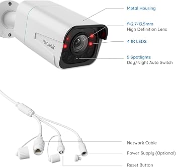 Amazon.com : REOLINK RLC-811A PoE IP Wired Security Camera 4K