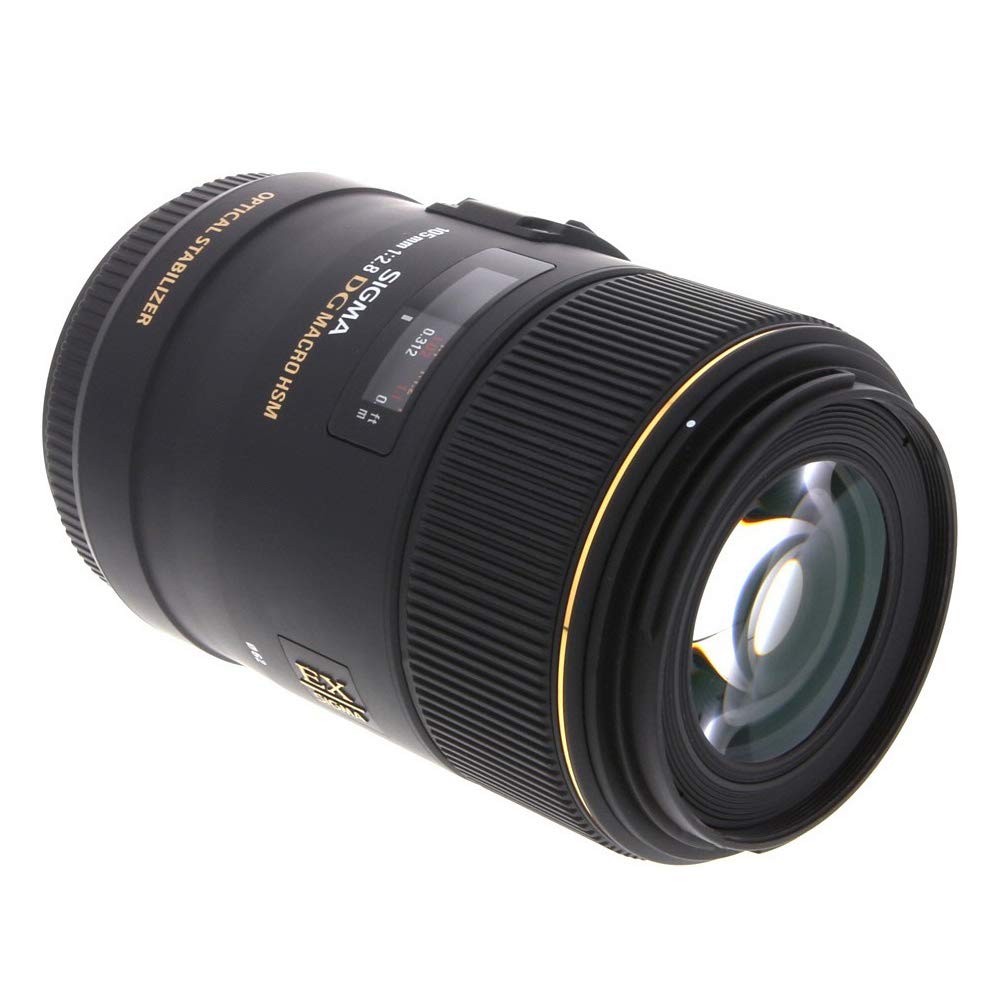 Amazon.com : Sigma 105mm F2.8 EX DG OS HSM Macro Lens for Canon
