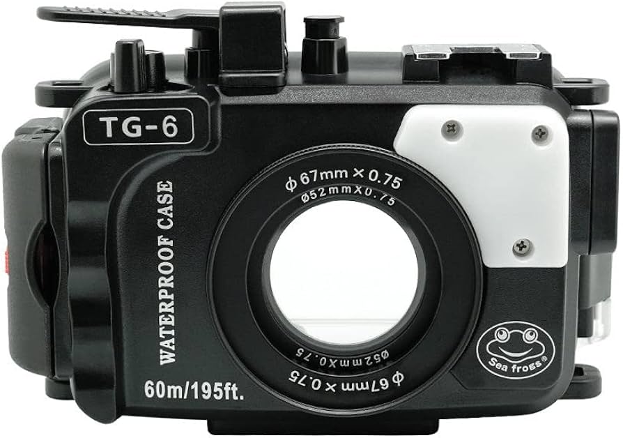 Amazon.com : SeaFrogs Underwater Housing for Olympus Tough TG-6