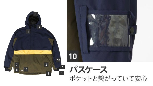 Amazon.co.jp: PONTAPES(ポンタぺス) スノーボード ウェア メンズ