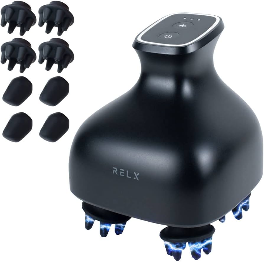 Amazon.co.jp: RELX EMS Head Spa, IPX7 Waterproof, Beauty Appliance