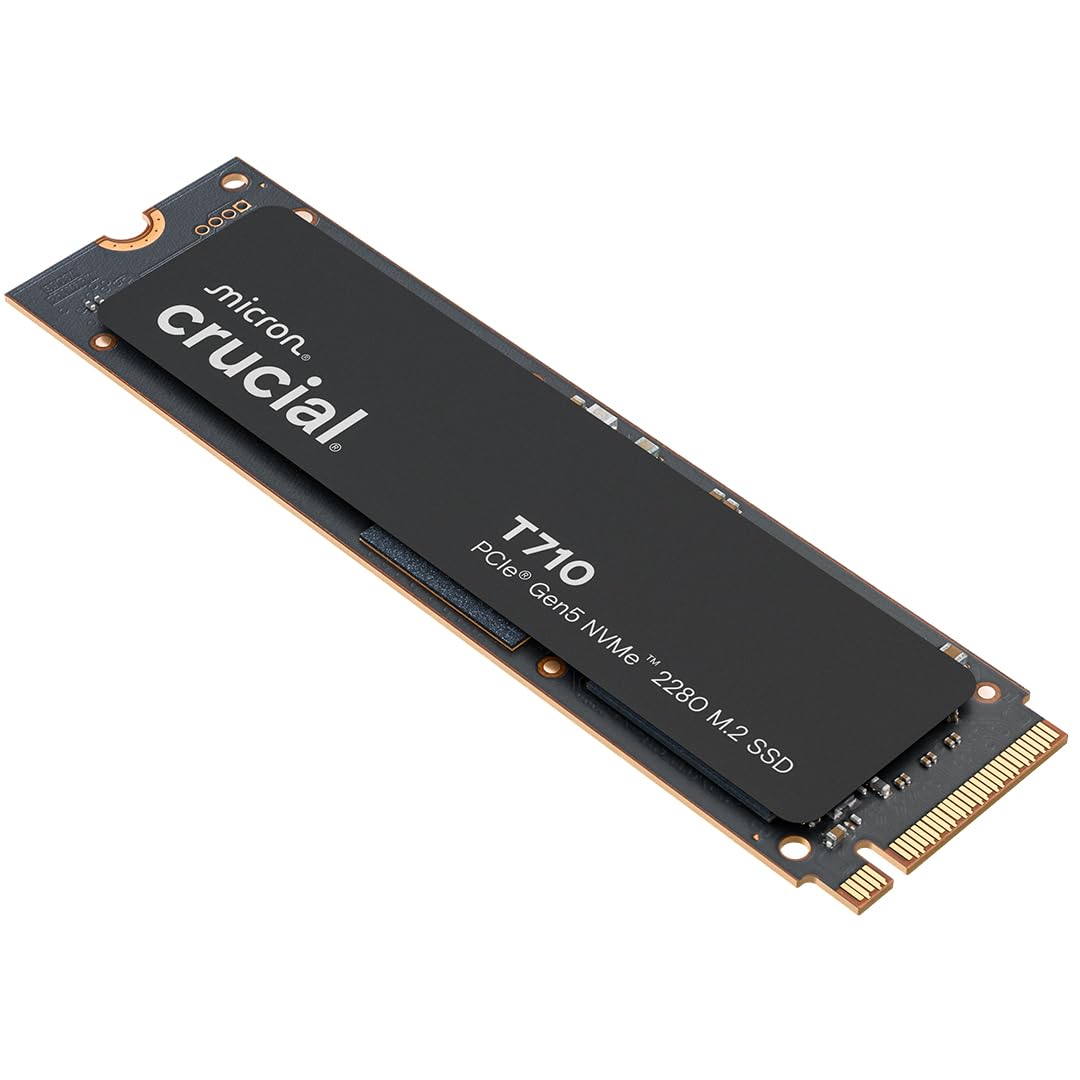 Amazon.com: Crucial T710 2TB 3D NAND NVMe PCIe Gen 5.0 M.2 SSD up