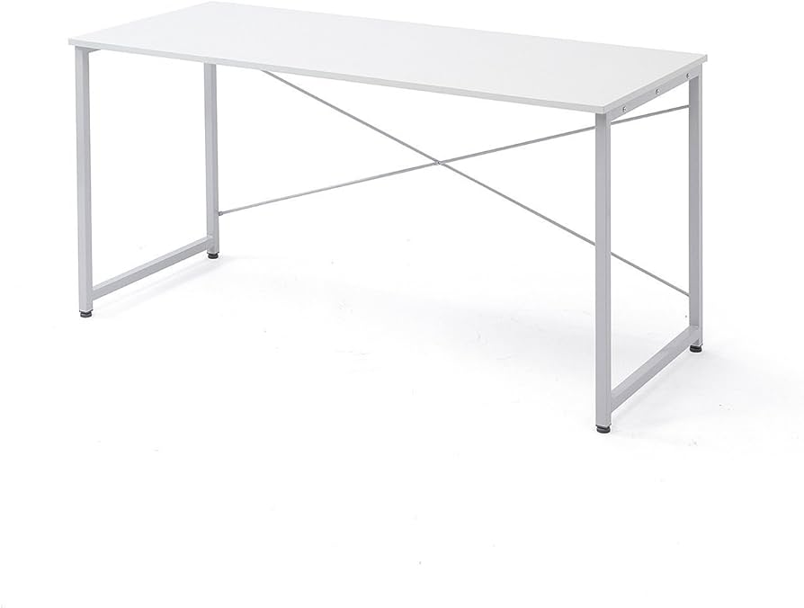 Amazon | サンワダイレクト シンプルワークデスク 幅140cm×奥行60cm