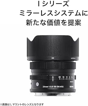 Amazon.co.jp: シグマ(Sigma) レンズ 24mm F3.5 DG DN Sony ソニー E