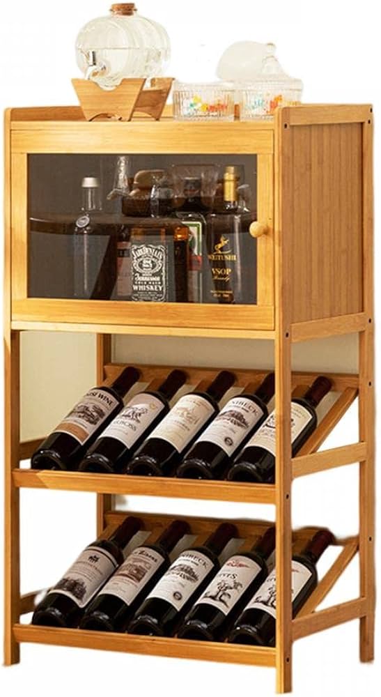 Amazon｜[UreUtuKu] ワインバーキャビネット お酒収納ラック