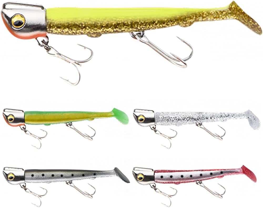 Amazon.co.jp: 【KOKOルアー】シーバス ルアー ジグヘッド ワーム