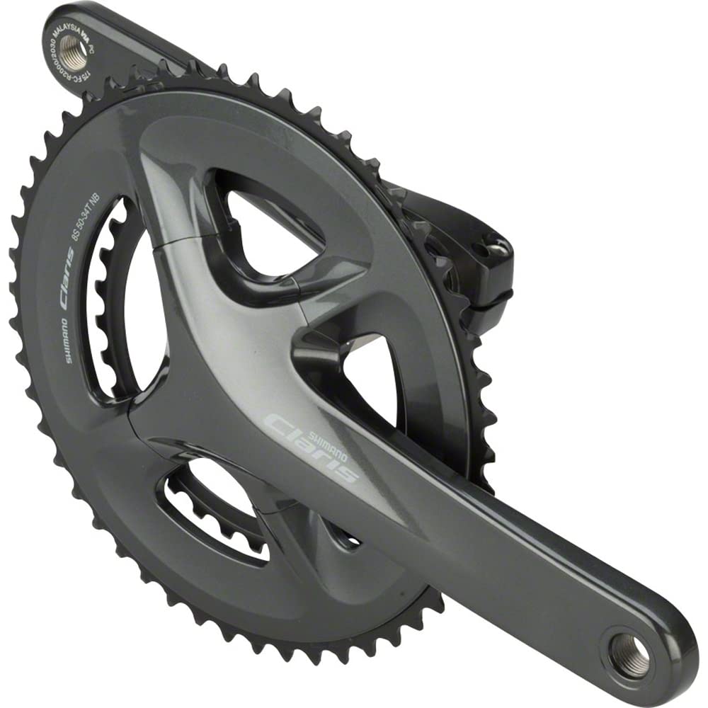 Amazon.com : Shimano Claris 8-Speed Road Bicycle Crankset - FC