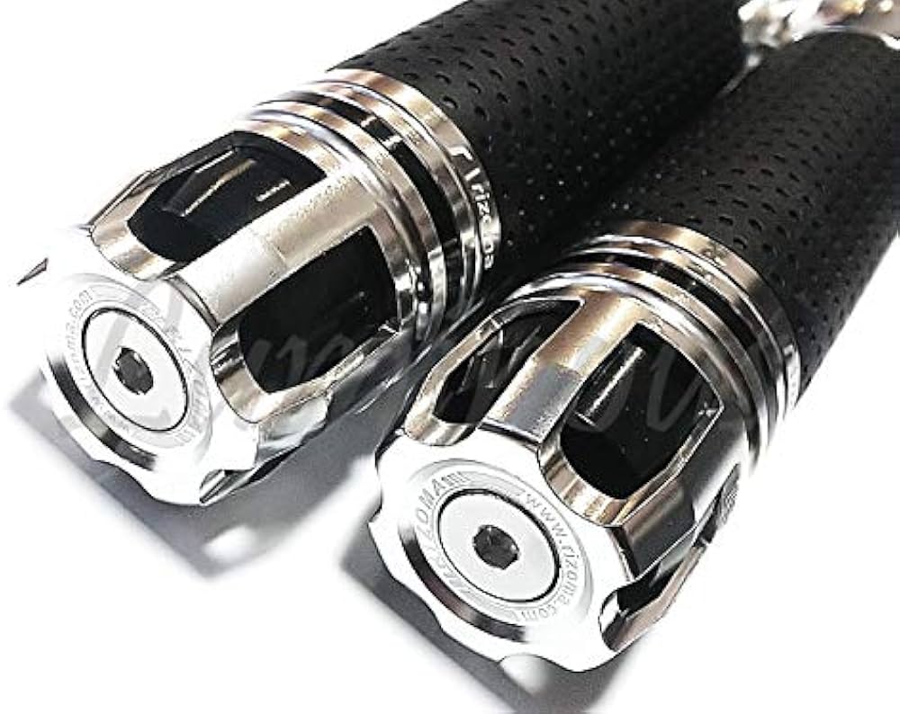 Amazon.co.jp: アルミ ハンドル グリップ スロットル アクセル