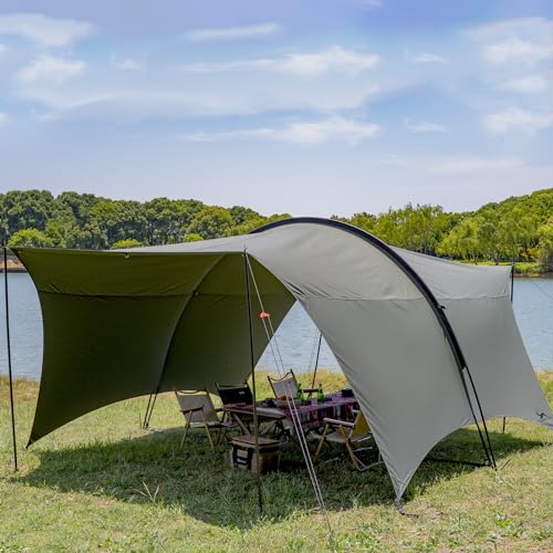 TOMOUNT HARU TARP タープ 大型TCシェード サンシェルター TCタープ 日