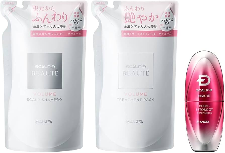 Amazon | 【医薬部外品】スカルプD ボーテ ボリューム セット 詰め替え