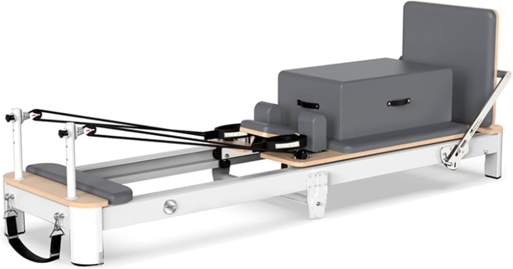 AG 美品⭐︎木製ピラティスリフォーマーBOX、ジャンプボード、ハンドル