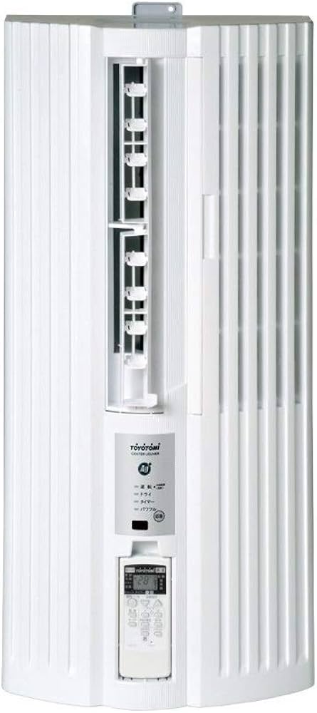 Amazon | トヨトミ 窓用ルームエアコン 1.8kWモデル ホワイト TIW