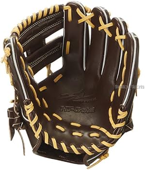 Amazon | 野球 ハイゴールド 軟式グローブ グラブ 己極 SRダーク