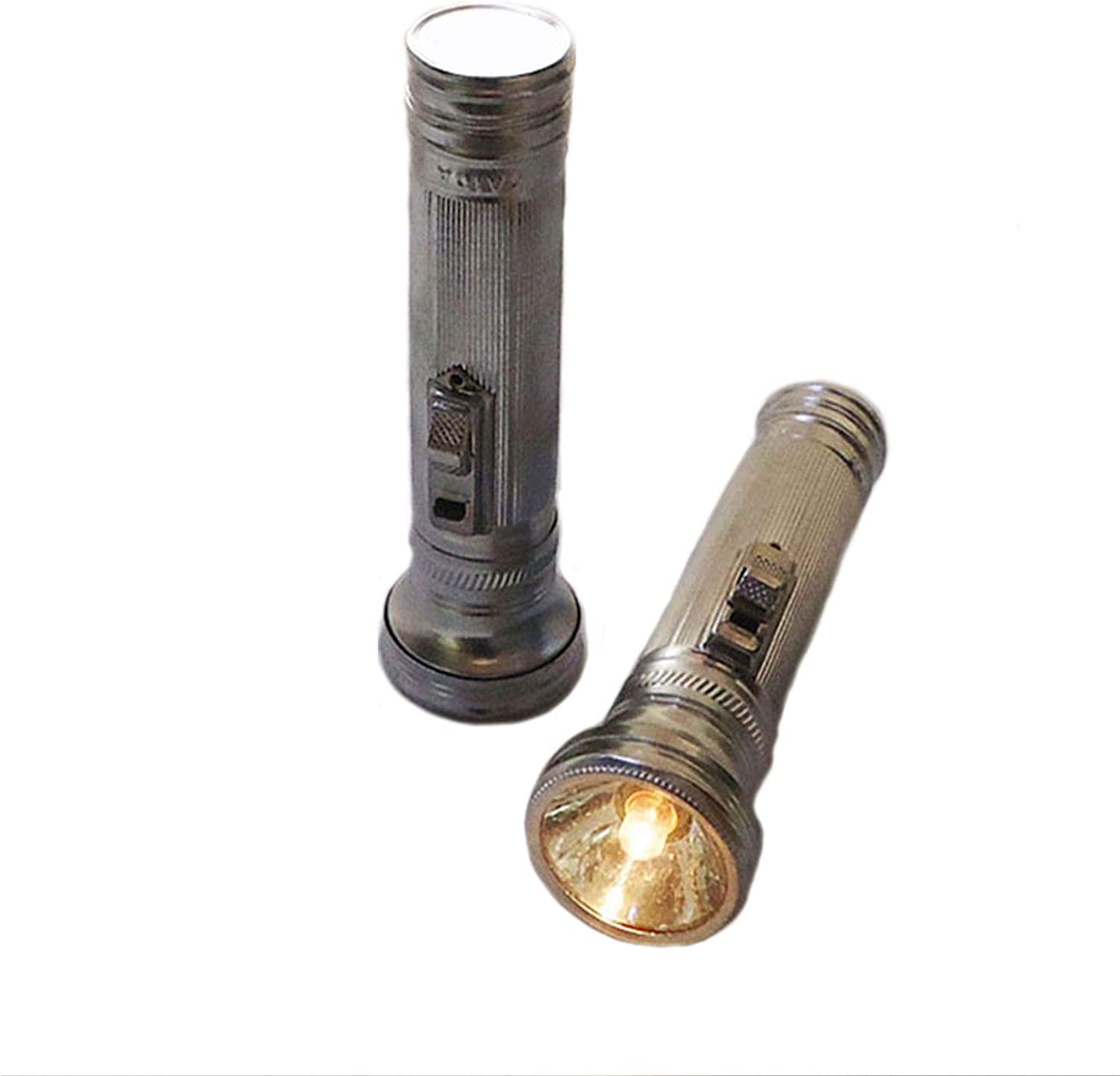 Amazon.co.jp: レトロノスタルジックなポータブル懐中電灯、昔ながらの