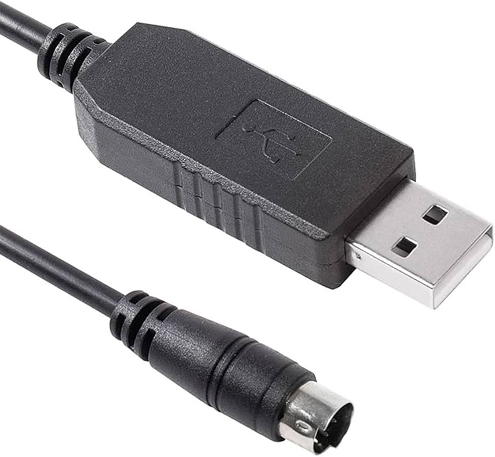 Amazon.com: USB to Mini Din 8-Pin RS232 Cable with PL2303GT Chip