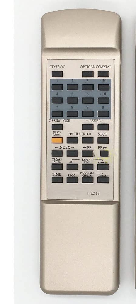 Amazon.co.jp: Accuphase CDコントローラに適した新しいリモコン RC-18