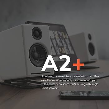 Amazon.com: Audioengine A2 White Bluetooth Speakers and DS1M Metal