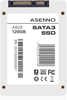 Amazon | ASENNO 120GB 128GB 2.5インチ SSD 内蔵ソリッドステート