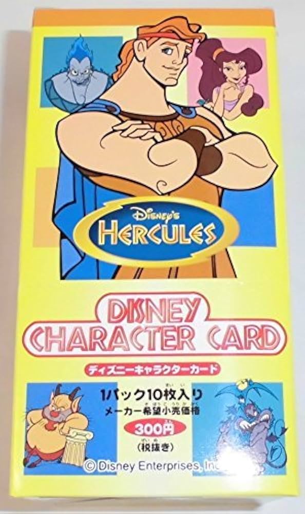 Amazon.co.jp: Disney ディズニーキャラクターカード ヘラクレス BOX
