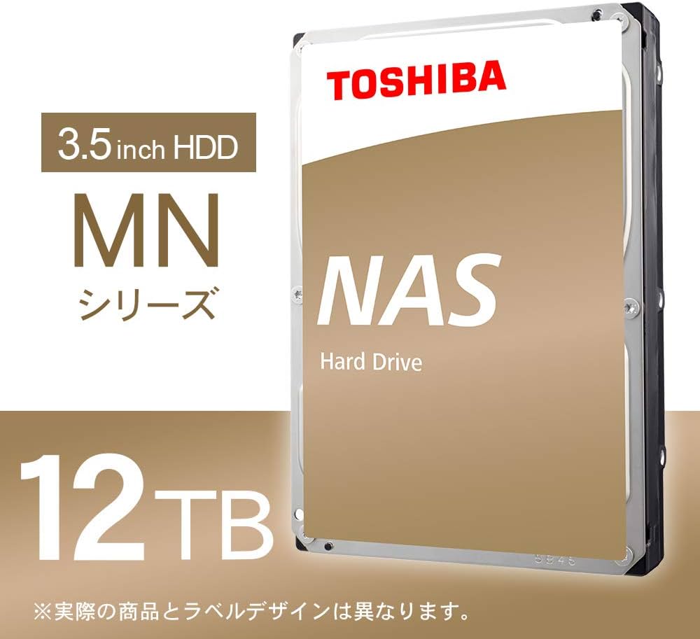 Amazon | 東芝 3.5インチ HDD 12TB NAS PC 向け 内蔵型 CMR 24時間稼働