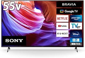 Amazon | ソニー 55V型 4K 液晶 テレビ ブラビア KJ-55X85K 倍速