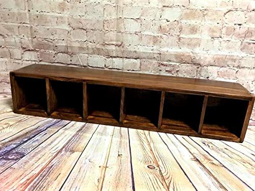 Amazon｜棚 ディスプレイボックス CDラック 木製 スリム家具 シェルフ