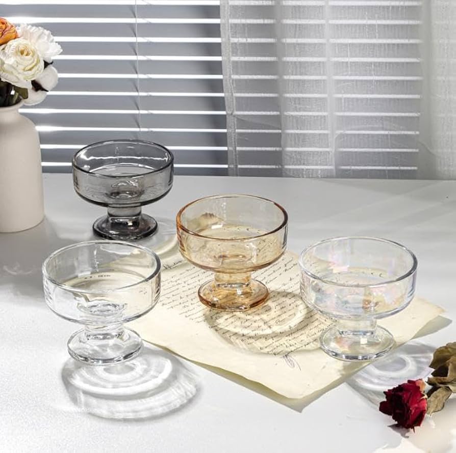 Amazon｜6個セット デザート サンデー 容器 アイスクリームカップ