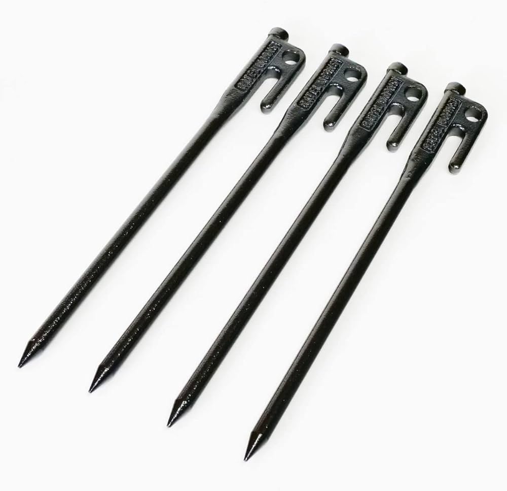 Amazon.co.jp: peg 鍛造ペグ25cm 4本セット RATELWORKS ラーテル