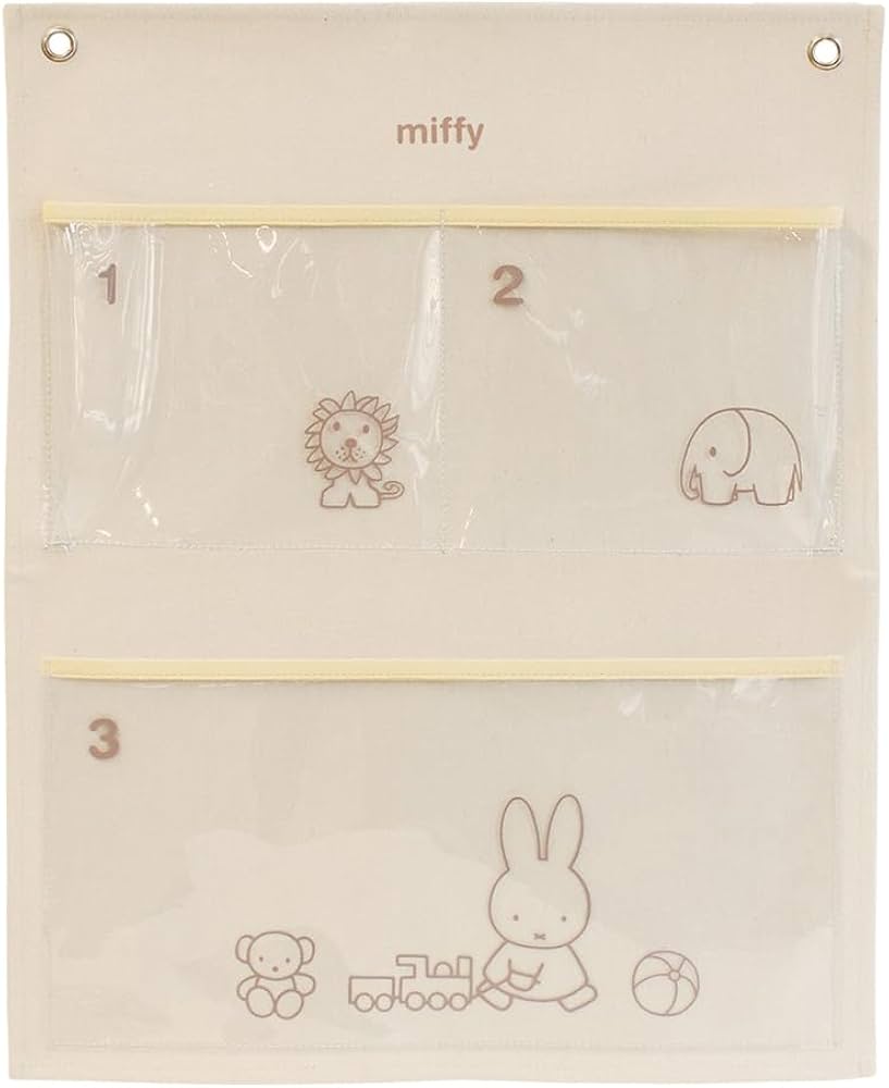 Amazon｜ティーズファクトリー ミッフィー クリアウォールポケット