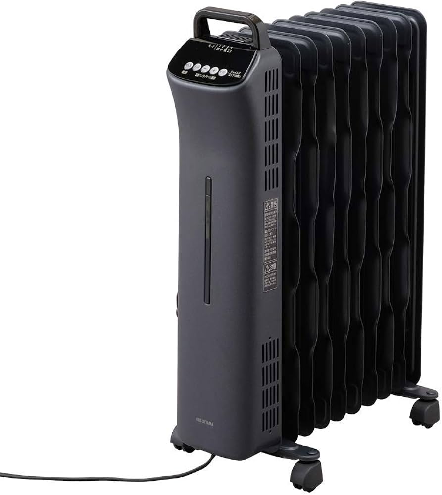 Amazon | アイリスオーヤマ ウェーブ型オイルヒーター マイコン式 24h