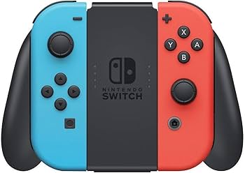 Amazon.com: Nintendo Switch – Neon Red and Neon Blue Joy-Con