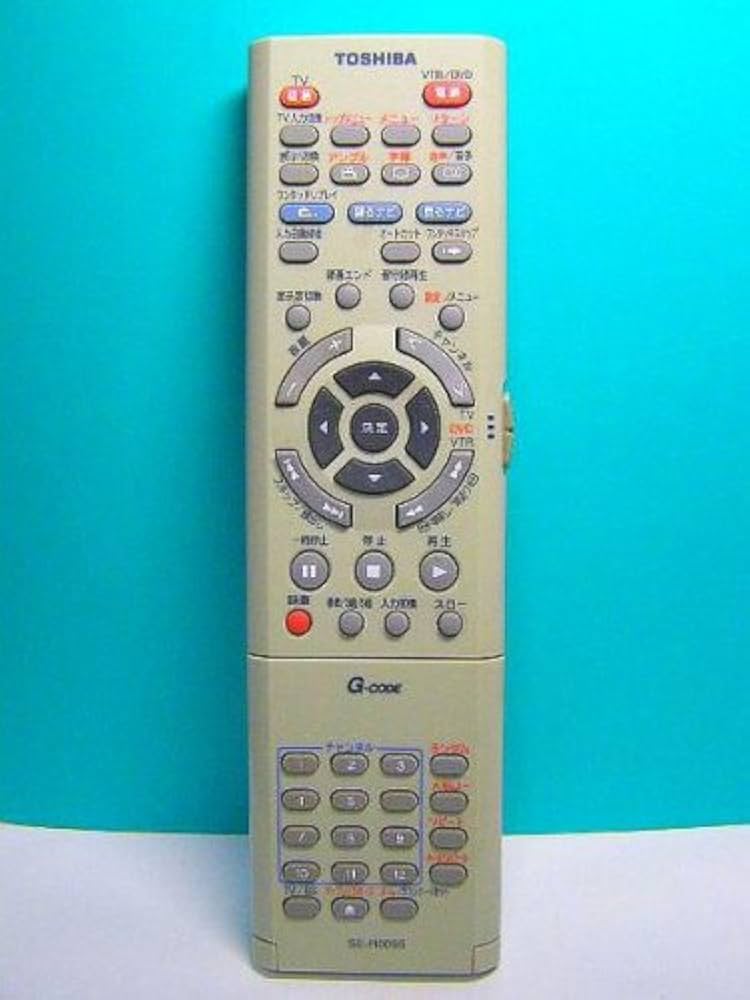 Amazon | 東芝 VTR・DVDリモコン SE-R0095 | 東芝(TOSHIBA) | AV