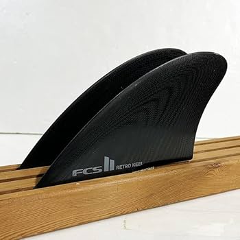 Amazon | FCS2 エフシーエス フィン レトロ ツイン キールフィン