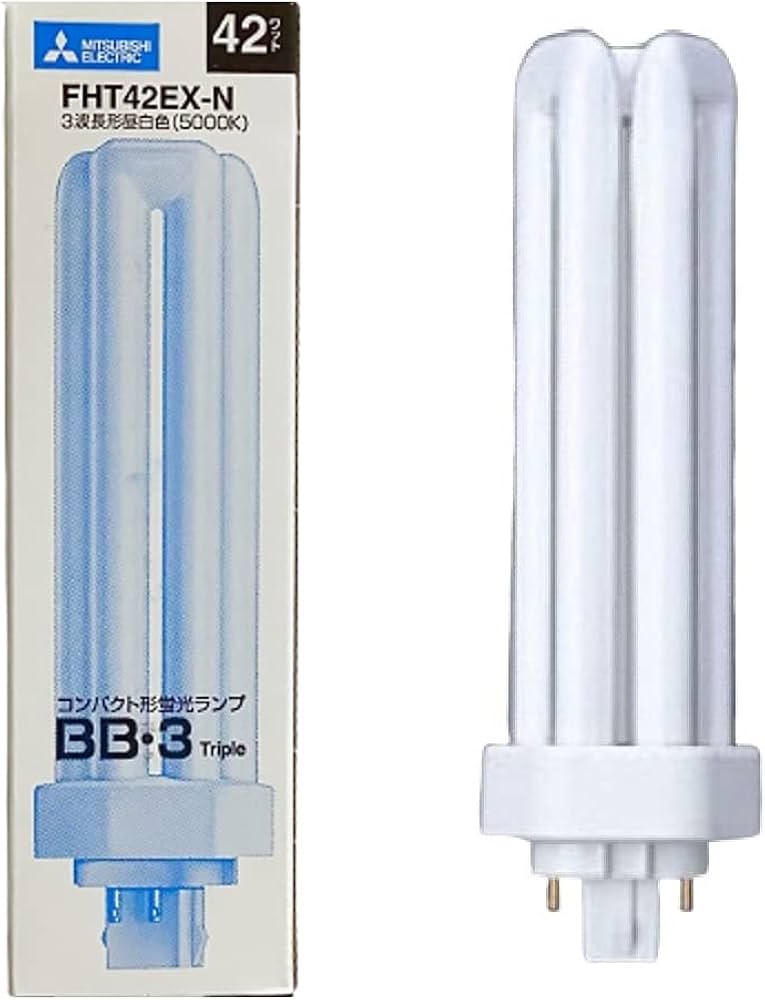 Amazon | 三菱電機 (MITSUBISHI) オスラム コンパクト形蛍光灯42形・昼