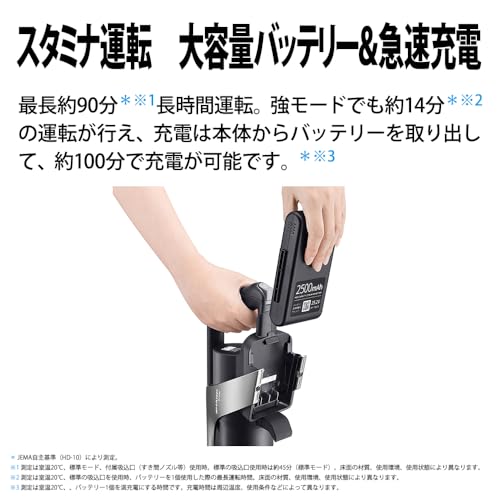 シャープ(SHARP) - 掃除機 コードレススティッククリーナー EC-HR8-B