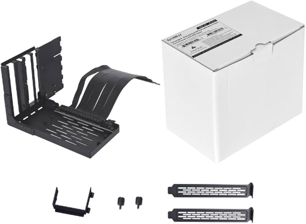 Amazon | LIANLI GPU縦置きキット Universal 4-Slot Vertical GPU Kit