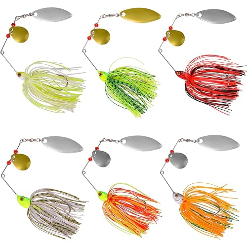 Amazon.co.jp: スピナーベイトセット バス釣り スピナーベイト ルアー