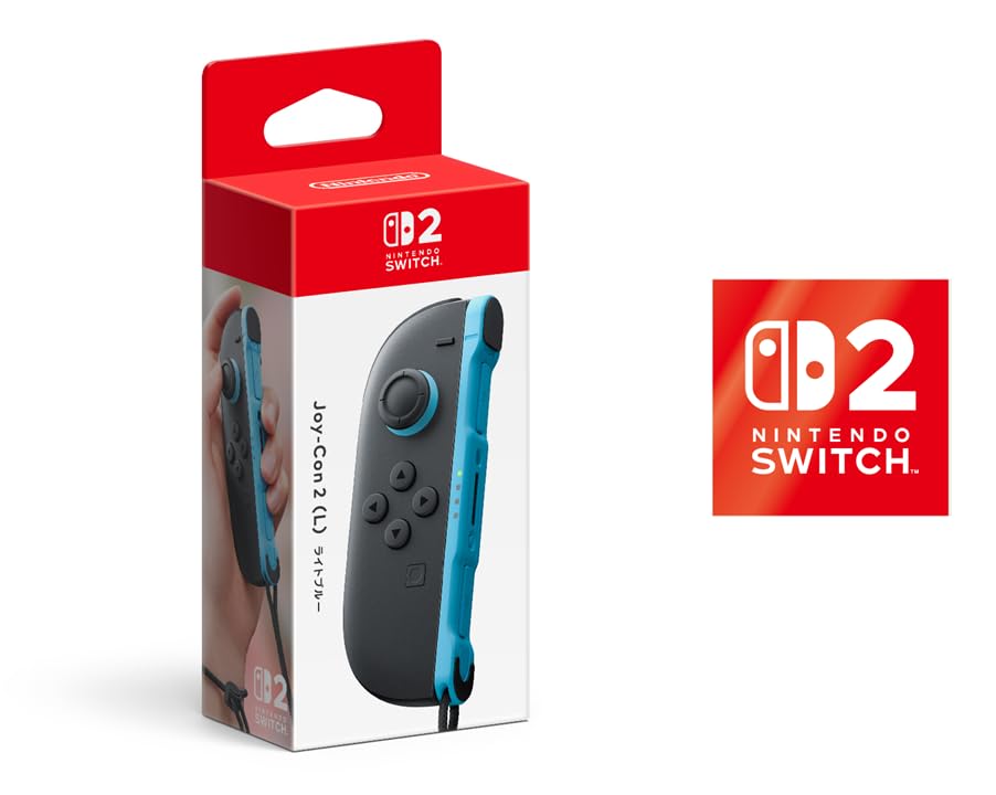 Amazon.co.jp: 【任天堂純正品】Joy-Con 2 (L) ライトブルー 【Amazon