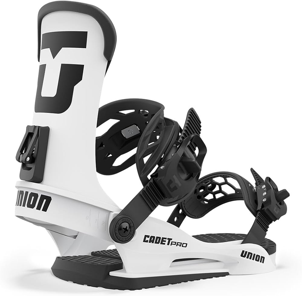 Amazon.com : Union Cadet PRO Youth Snowboard Bindings, M, White