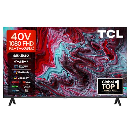 Amazon | 【Amazon.co.jp 限定】TCL テレビ 40インチ チューナーレス